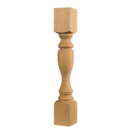Osborne Wood Products 18 x 2 3/4 Shanty2Chic Bench Leg in Alder 1337A